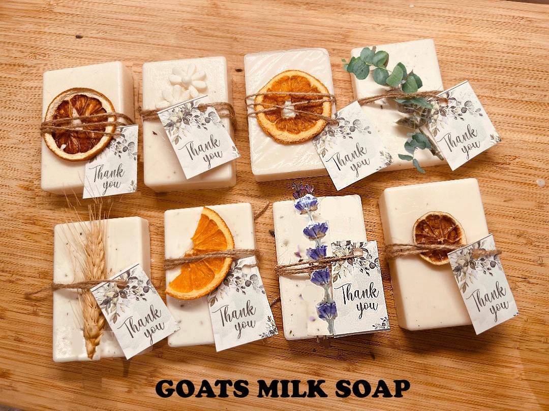 Goat’s Milk Soap Favors, Wedding favors, Shower Favors, Send a Gift